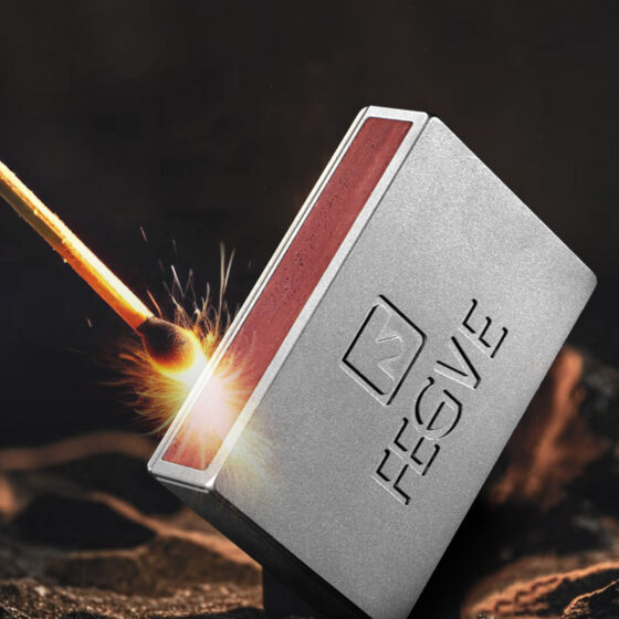 Titanium alloy matchbox