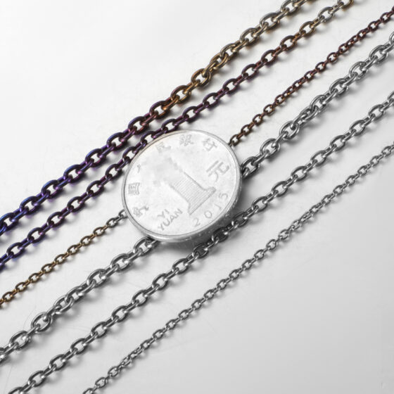 O-shaped necklace chain