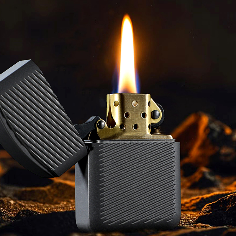 Titanium twill lighter