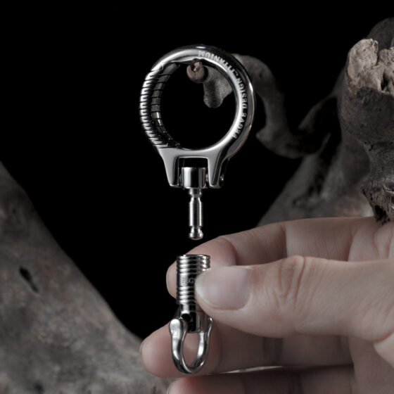 Titanium Alloy Plus Quick Release Keychain
