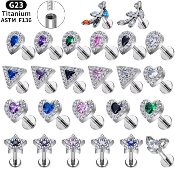 Titanium Alloy Ear Jewelry