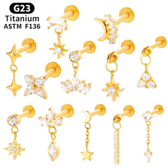 Titanium Alloy Ear Jewelry