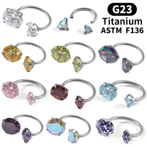 Titanium Alloy Ear Jewelry