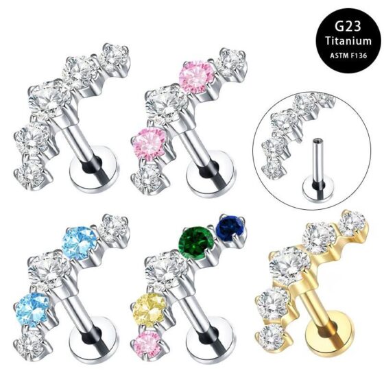 Titanium Alloy Ear Jewelry