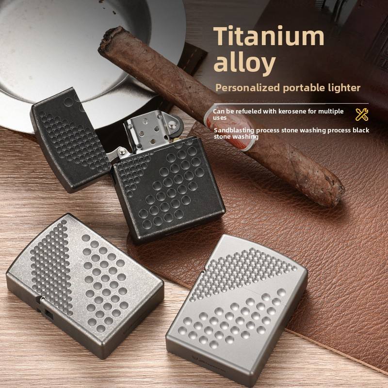 Titanium alloy lighter