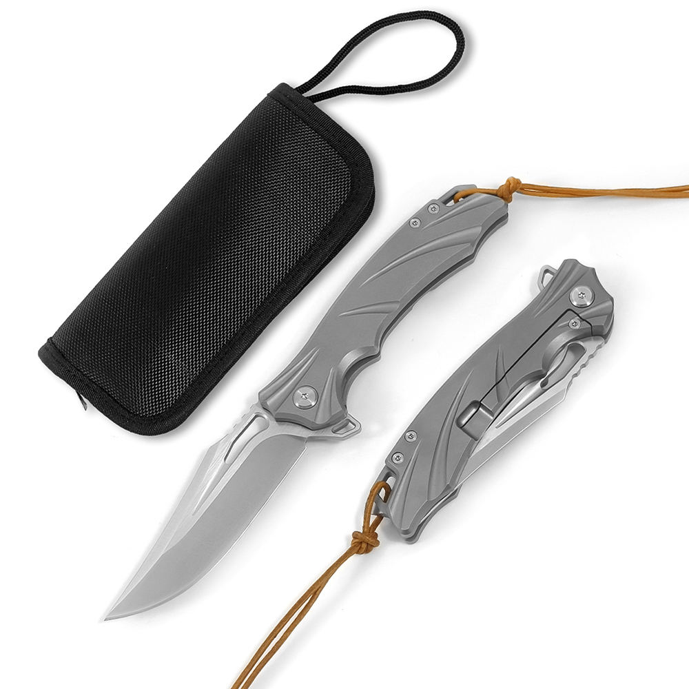 Titanium Alloy Outdoor EDC Knife